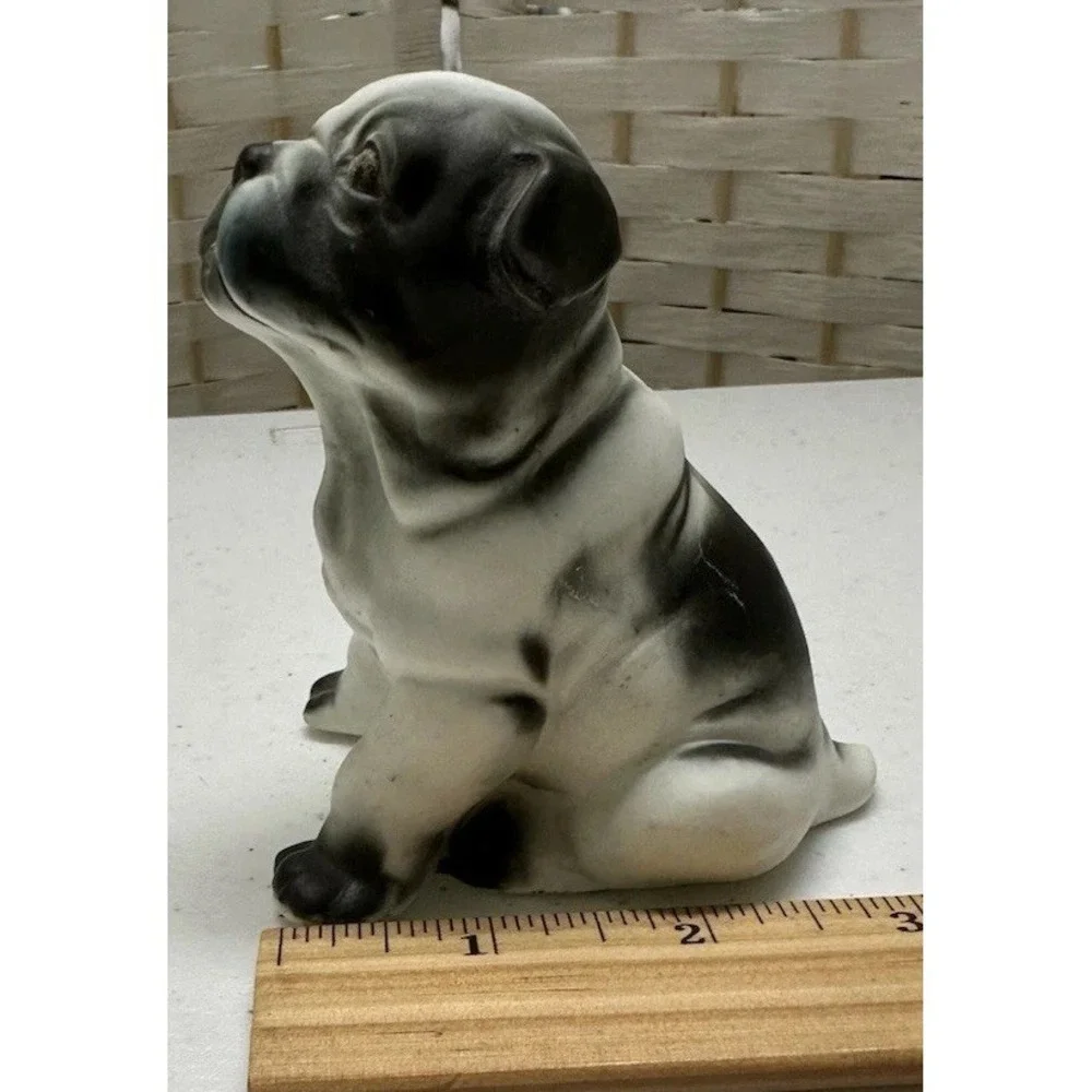 Vintage Brinns Bone English Bulldog China Porcelain Figurine 4